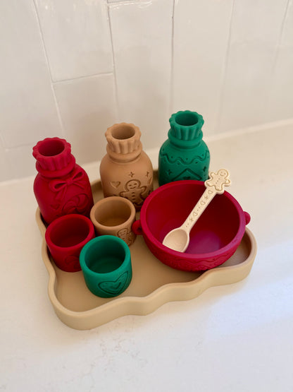 Gingerbread Baking Play Set - Pretend Play Kit