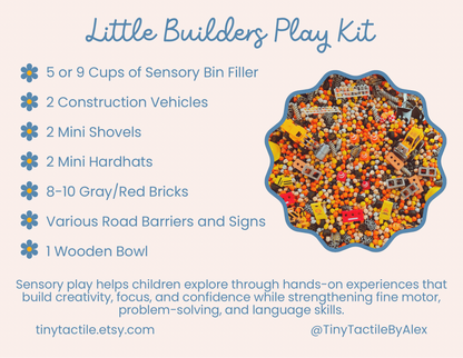 Little Builder's Construction - Pour & Play Kit