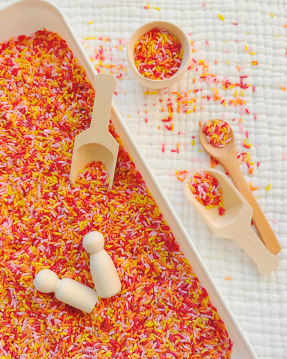 Colored Rice | Sensory Bin Filler | Mixed Colored Rice for Sensory Play