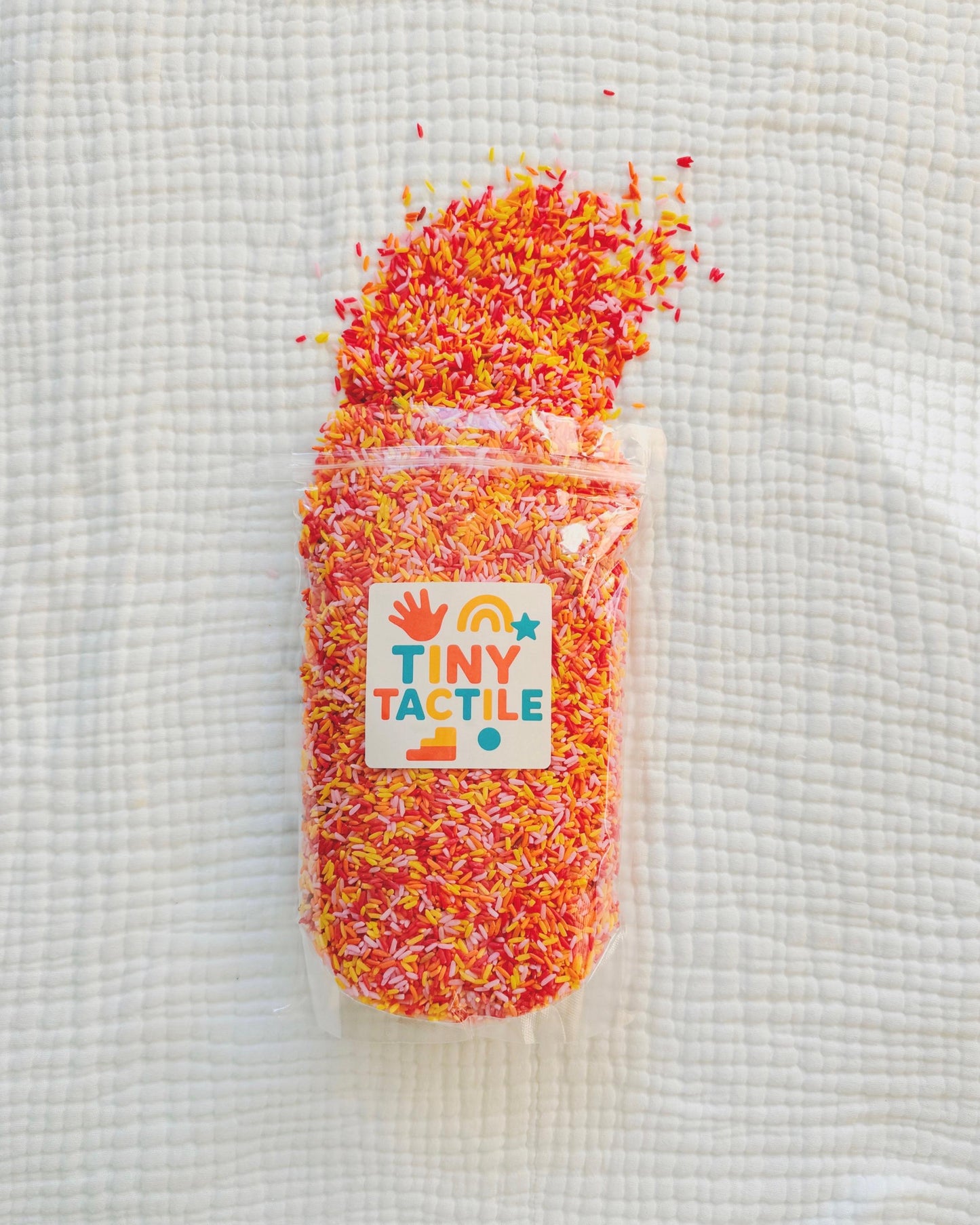 Colored Rice | Sensory Bin Filler | Mixed Colored Rice for Sensory Play