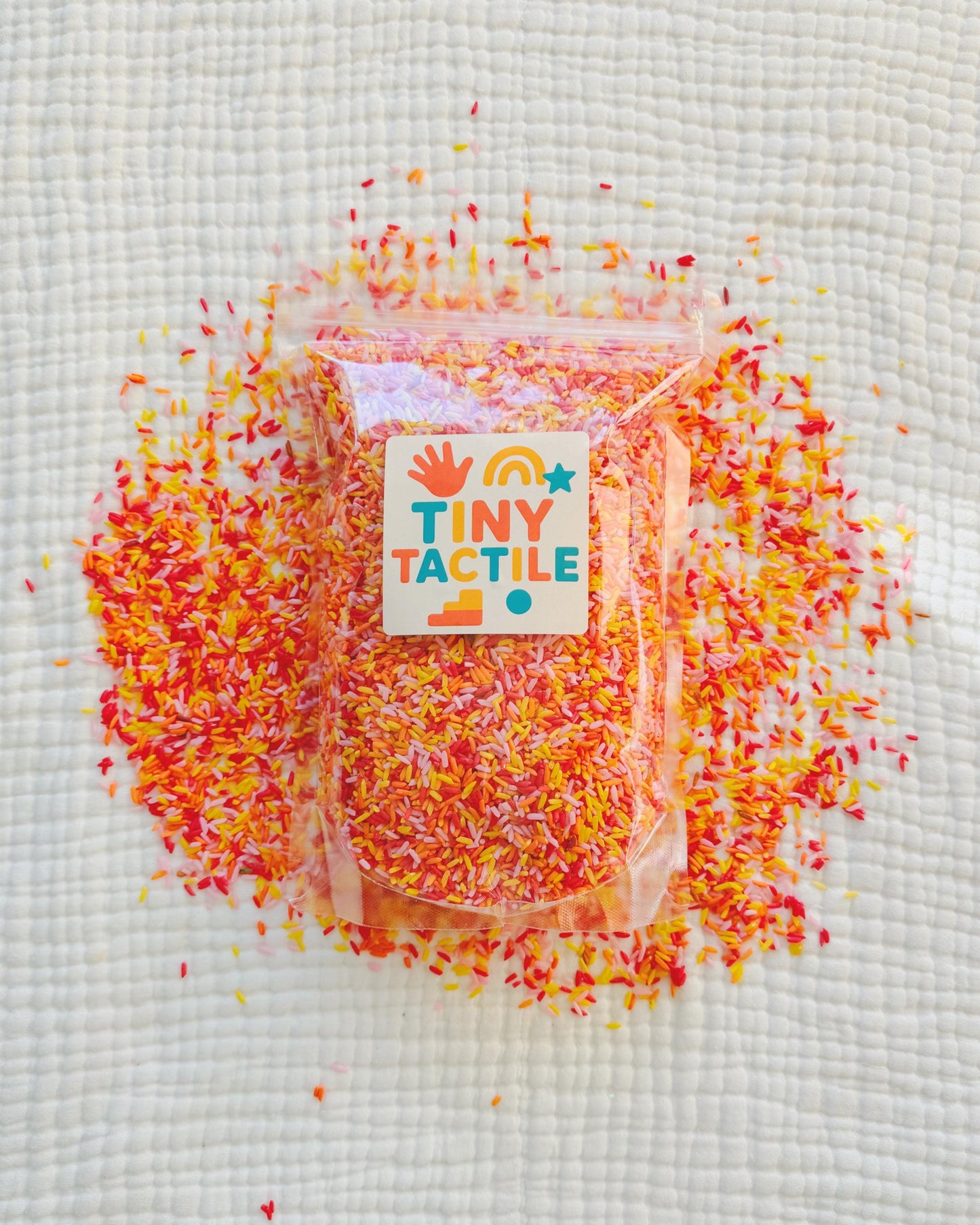 Colored Rice | Sensory Bin Filler | Mixed Colored Rice for Sensory Play