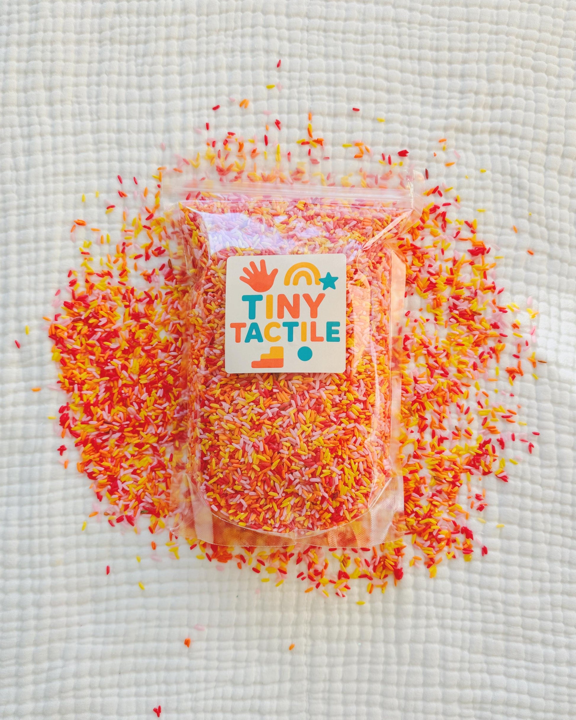 Colored Rice | Sensory Bin Filler | Mixed Colored Rice for Sensory Play