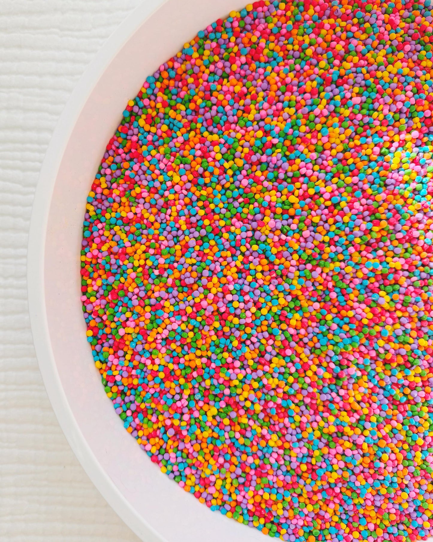 Sensory Bin Filler | Rainbow Couscous | Bright Colored Play
